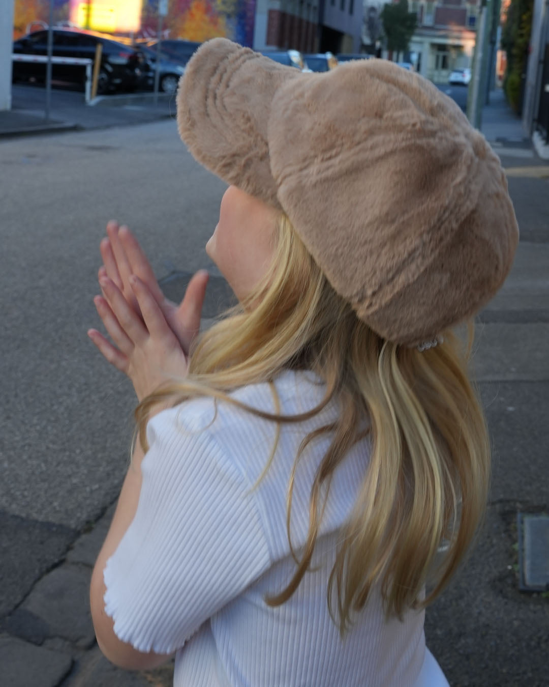 Nina Cosy Faux Fur Cap