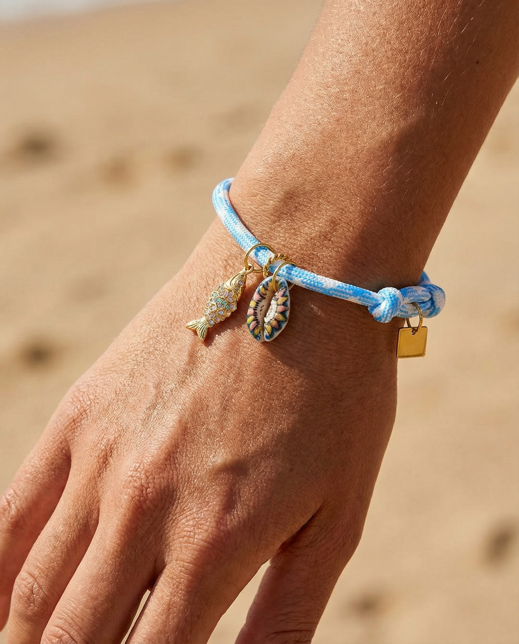 Azure Charm Bracelet