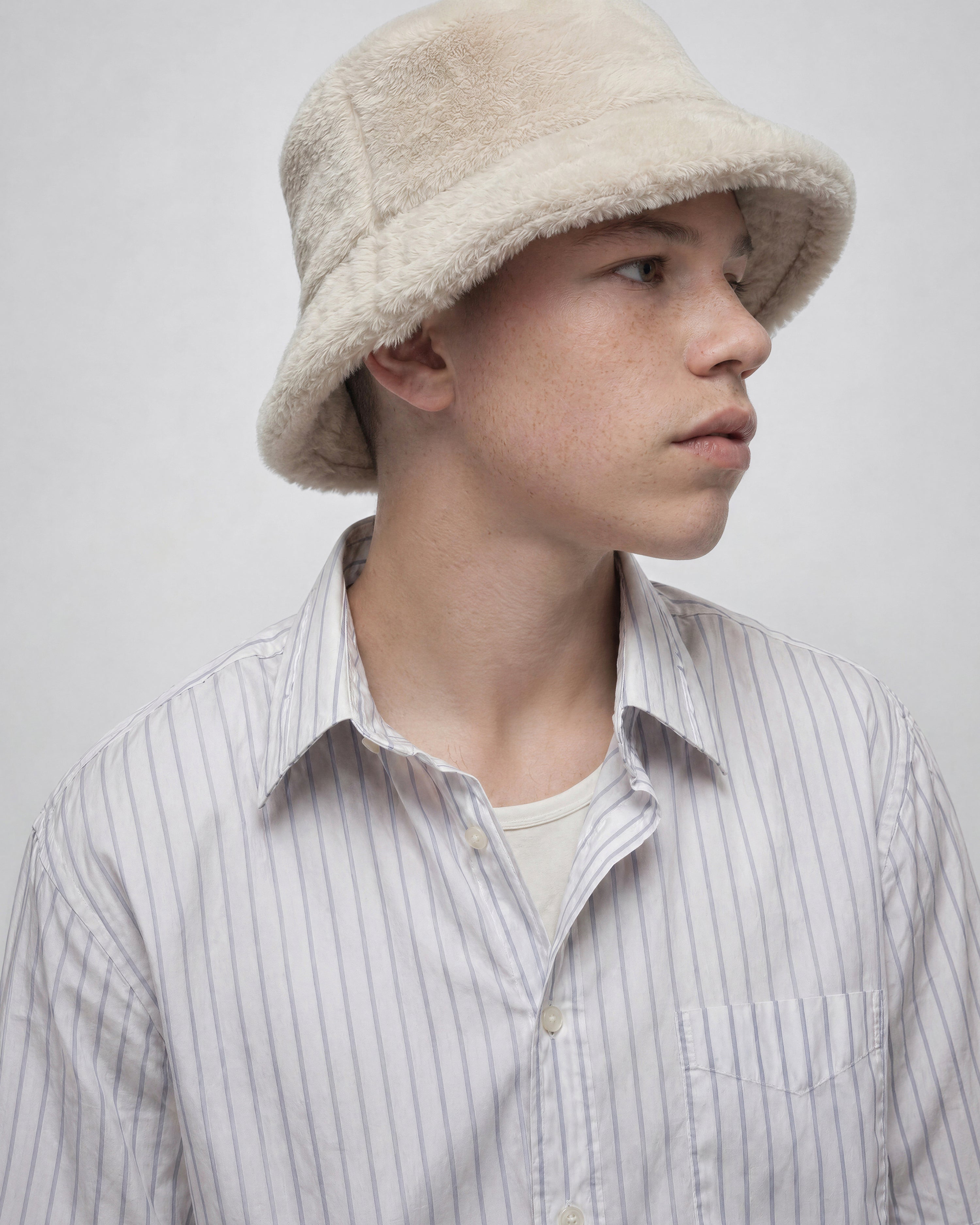 Cloud Faux Fur Bucket