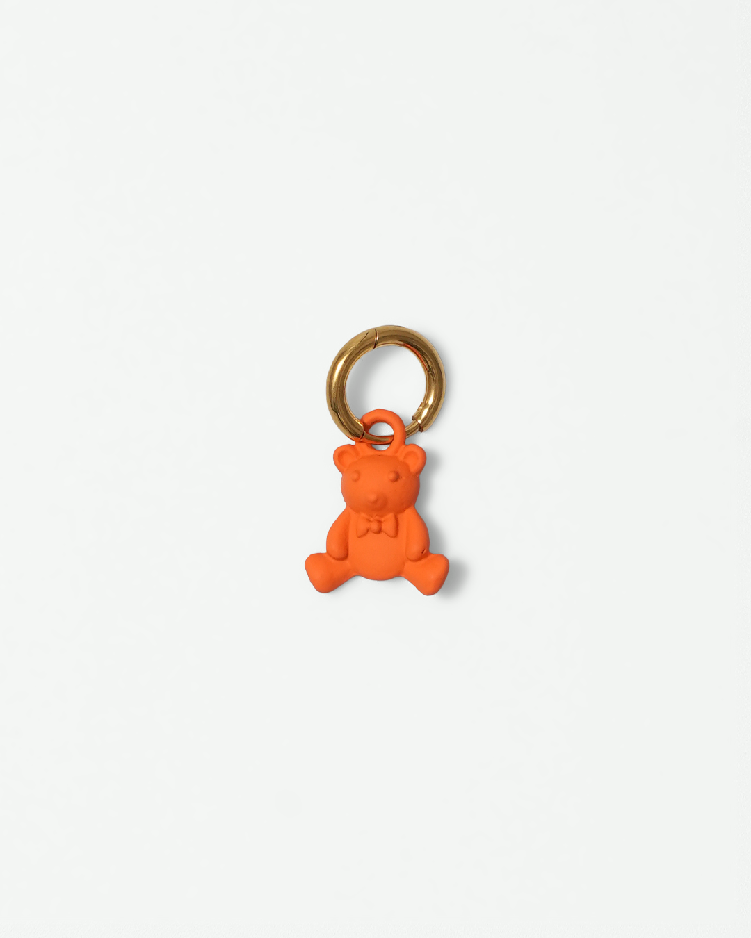 Snack & Sparkle Orange Bear Charm