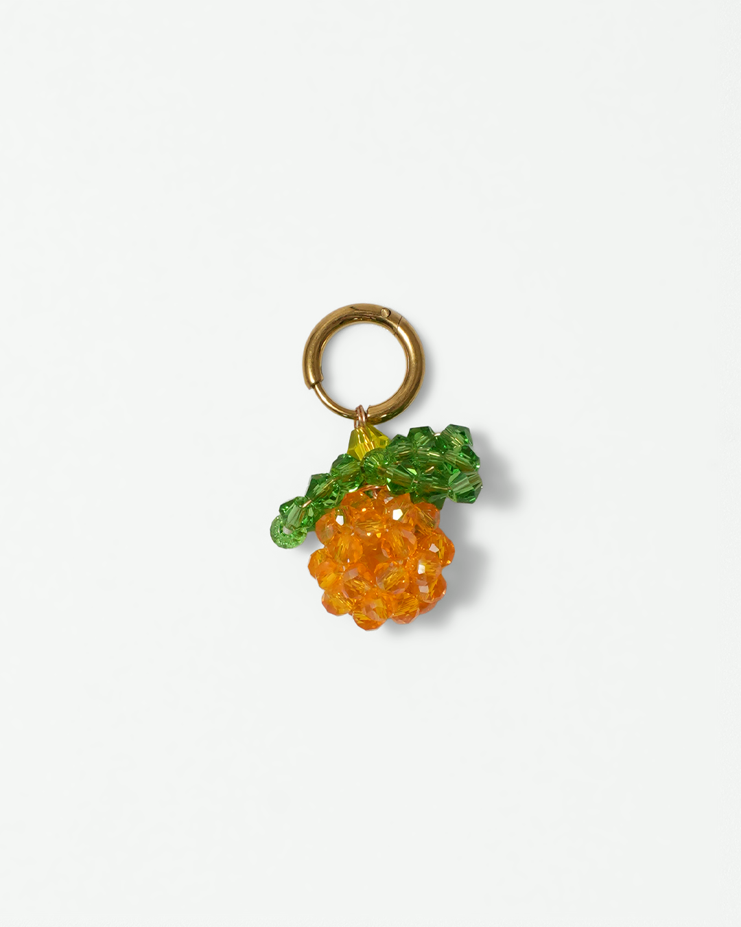 Crystal Vibes Orange Charm
