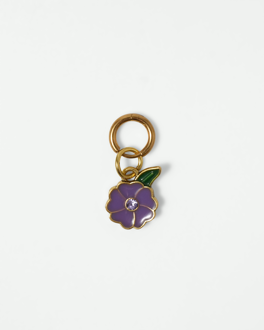 Brunch Club Flower Charm